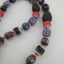 Antique Venetian Style Mix Glass & Old Face Glass Pendant Necklace Image 3