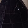 Chocolate Faux Fur Suede Long Coat Image 8