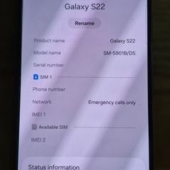 Samsung S22 - 256gb