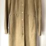 Karen Millen Satin Lined Suede Leather Duster Coat - Beige. Image 5