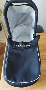 Out n About Newborn carrycot /bassinet  and adapter