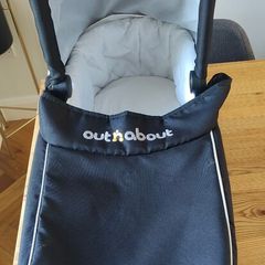 Out n About Newborn carrycot /bassinet  and adapter