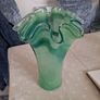 Handkerchief style glass vase Image 10