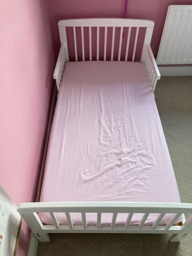 Child's bed with mattress