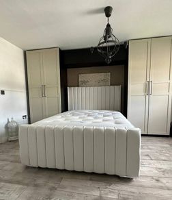 New King Size Bed with Optional Gaslift Ottoman Storage