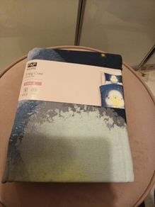 Easy care single duvet christmas themed set