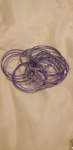 Purple Jewellery Set