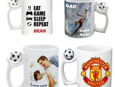 Football Ceramic Novelty Mug 11oz personalised mug