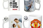 Football Ceramic Novelty Mug 11oz personalised mug