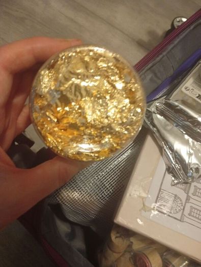 Stamps, Clay, Gold leaf craft supplies