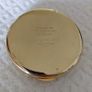 Vintage Coty 75th Anniversary L'Aimant Gold Plated Powder Compact Image 2