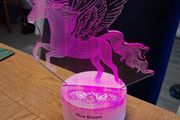Girls Unicorn Light &amp; Globe