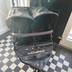 Out and about double buggy