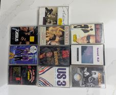 Cassettes x 10 mixed genres