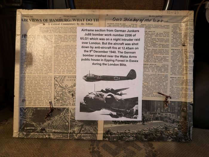 Ww2 German Junkers ju 88 Aircraft relic,Essen