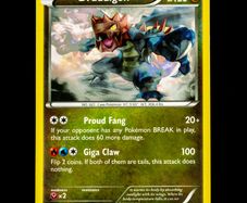 Druddigon 83/114 Rare Black and & White Base Set Pokemon Card