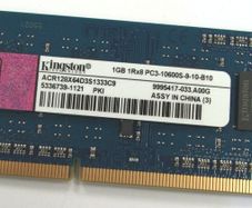 Kingston 1gb 1rx8 Pc3-10600s-9-10-b1 Ddr3 Laptop Memory Ram