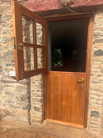 Irish Made Solid Hardwood Cottage Half Doors