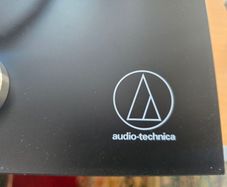 Record player. AUDIOTECHNICA DECK. Gail Reference Monitor speakers and SonyFM stereo FM/AM Reciever STR-DE225 with integrated amp