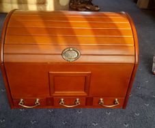 Wooden chest, memory box, storage