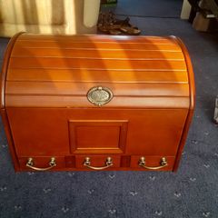 Wooden chest, memory box, storage