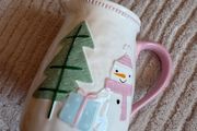 Christmas jug and cow butter dish