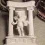 Vintage Ceramic Cherub TRIO Candlestick Image 5