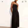 black pleated dress Image 4