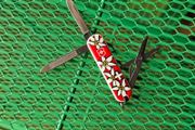 Vintage Wenger Esquire 65mm Swiss Army Knife Discontinued Collectable with Modern Delemont Victorinox Scales