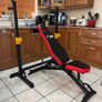 Large Weightlifting Bundle, New Weight Bench, Squat Rack, Gym, 100kg Metal Weights / Barbell Set, Dumbbells, Mat And More! Image 3