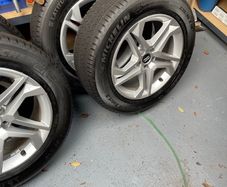 Michelin latitude sport 3 performance Tyres with Audi Alloys