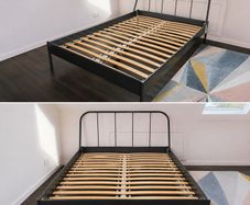 ikea kopardal double metal bed frame