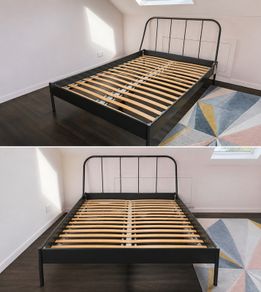 ikea kopardal double metal bed frame