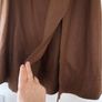 Jigsaw Linen Wrap Detail Midi Skirt Image 4