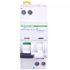 Residual current breaker with overcurrent protection RCBO 2P 4AMP A9D56604 NEW