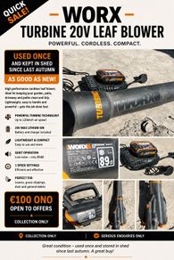 Cordless leaf blower