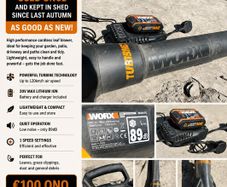 Cordless leaf blower
