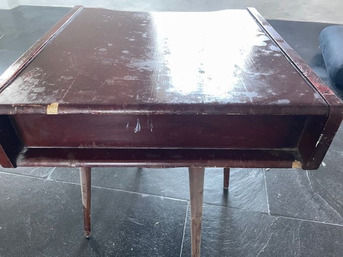 1950s Rotating Telephone Table