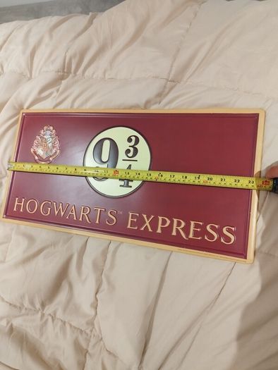Hogwarts Express Metal Sign