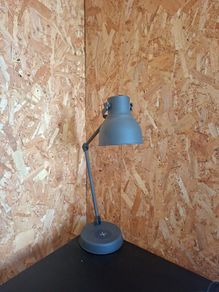 Grey Office Desk Lamp