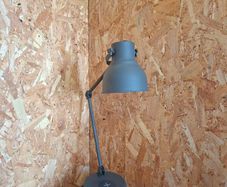 Grey Office Desk Lamp