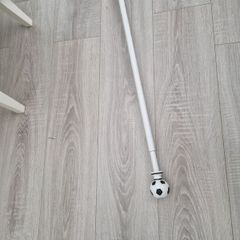 football curtain pole