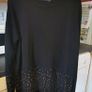 Karen Millen Embellished Hem Black Jumper UK 12 Image 6