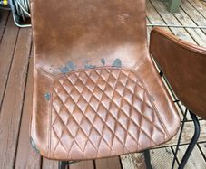Dining chairs - failed faux leather