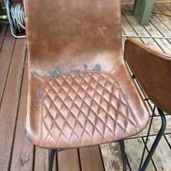 Dining chairs - failed faux leather