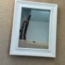 3D Beach Sand Art Wall Mirror 40cm x 50 cm Image 2