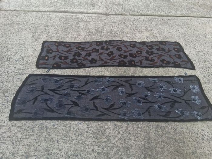2 X Basta Cosi 5ft Italian Designer Scarves