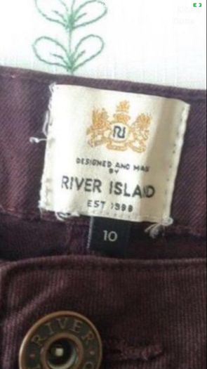 Ladies river island shorts size 10