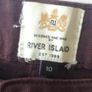 Ladies river island shorts size 10 Image 8