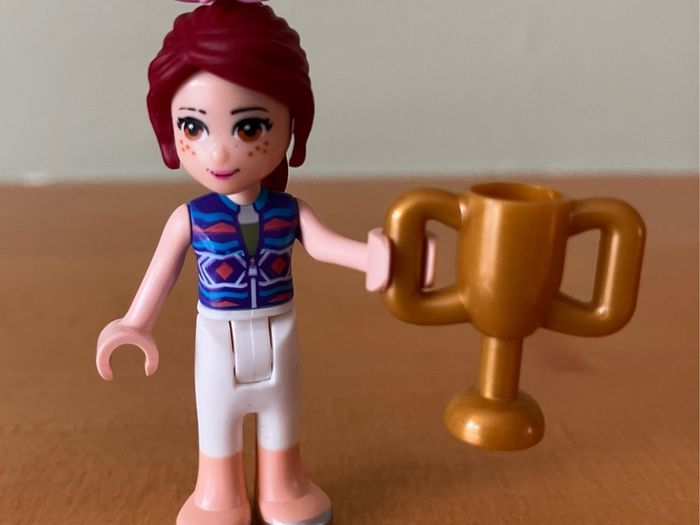 Lego Friend,  Mia The Gymnast and Trophy